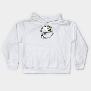 Park N Sons Martini Bar & Lounge B/W Kids Hoodie